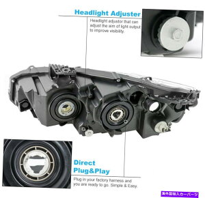 USwbhCg 16-20z_VrbNLED`[uvWFN^[wbhCgvNq For 16-20 Honda Civic LED Tube Projector Headlights Lamp Chrome Passenger Right