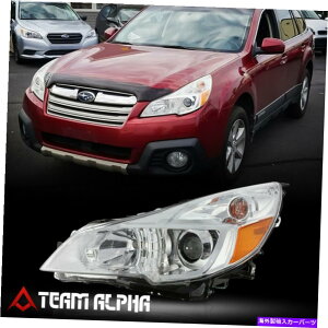 USwbhCg tBbg2010-2014KV[/AEgobN[LHhCo]NvWFN^[wbhCgwbhv Fits 2010-2014 Legacy/Outback[LH Driver Side]Chrome Projector Headlight Headlamp