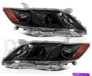 US�w�b�h���C�g 07-09�̂��߂̃w�b�h���C�gTOYOTA CAMRY���ڌ�����+�E�w�b�h�����v�y�A�Z�b�g Headlight For 07-09 Toyota Camry Direct Replacement Left+Right Headlamp Pair Set�y���s�A���i�z