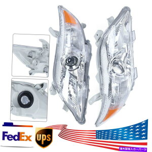 USwbhCg 2010-2011g^J[Z_wbhCgwbhv̌+E Fit For 2010-2011 Toyota Camry Sedan Headlights Headlamps Replacement Left+Right