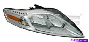 USwbhCg tH[hMondeo 2007 - [^[LHtN[ς݃wbhCgtgv FORD Mondeo 2007- Chromed Headlight Front Lamp with motor LEFT LH