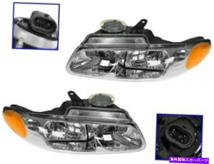 US�w�b�h���C�g 2000 Dodge Caravan S716QZ�h���C�o�[�����q���̃w�b�h���C�g�A�Z���u���Z�b�g Headlight Assembly Set For 2000 Dodge Caravan S716QZ Driver & Passenger Side�y���s�A���i�z