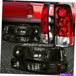 USwbhCg 99-02V{[Vo[ĥ߂̉̃Ao[op[wbhCg+NAAebc@e[Cg SMOKE AMBER BUMPER HEADLIGHT+CLEAR ALTEZZA TAIL LIGHT FOR 99-02 CHEVY SILVERADO