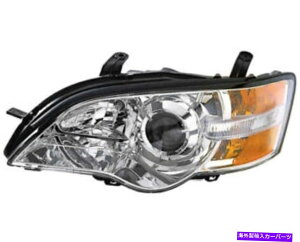 US�w�b�h���C�g �w�b�h���C�g�A�Z���u���N���[�����̉^�]���2006-2007��Subaru���K�V�A�E�g�o�b�N Headlights Assembly Chrome Left Driver Side for 2006-2007 Subaru Legacy Outback�y���s�A���i�z