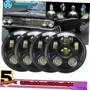 USwbhCg 4{hbg5.75 "5-3 / 4"vWFN^[LEDwbhCgtBbgV{[CpxAir El Camino 4x DOT 5.75" 5-3/4" Projector LED Headlights Fit Chevy Impala Bel Air El Camino
