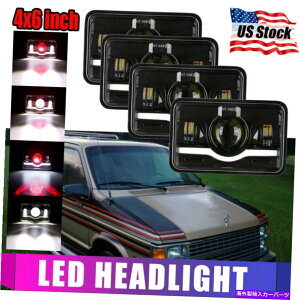 USwbhCg Dodge Caravan Daytona 1984-1991̂߂4s[X120W 4x6 "LEDwbhCgHi-Lor[tBbg 4pcs 120W 4x6"Led Headlight Hi-Lo Beam Fit for Dodge Caravan Daytona 1984-1991