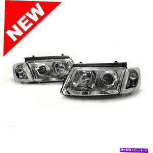 US�w�b�h���C�g 97-01 VW Passat B5 Euro�v���W�F�N�^�[�w�b�h���C�gW /�R�[�i�[���C�g - �N���� 97-01 VW PASSAT B5 EURO PROJECTOR HEADLIGHTS W/ CORNER LIGHTS - CHROME