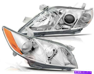 USwbhCg 2007-2009g^J[wbhCgAZuyAwbhvZbg Fits 2007-2009 Toyota Camry Headlights Assembly Pair Replacement Headlamps Set