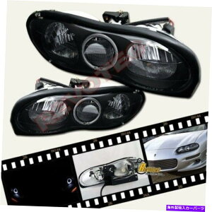 USwbhCg 1998-2002V{[J}Z28 SSx[XubNn[wbhCg199 00 01 1998-2002 Chevy Camaro Z28 SS Base Black Halo Headlights 1 Pair 99 00 01