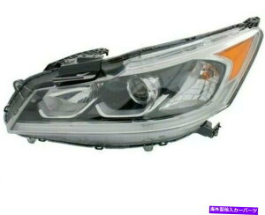 USwbhCg HD Accord Sedan 2016 2017 Headlight W / MayTime Running Lamp Left For HD Accord Sedan 2016 2017 Headlight W/halogen W/Daytime Running Lamp LEFT
