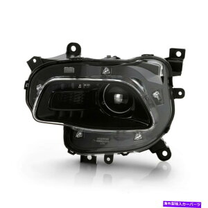 US�w�b�h���C�g 2014-18 Jeep Cherokee Driver�̂��߂̍����̍���OE�X�^�C���̃n���Q���̃w�b�h���C�g�����v Left Side Black OE-Style Halogen Headlight Lamp For 2014-18 Jeep Cherokee Driver�y���s�A���i�z