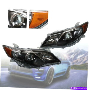 USwbhCg 2012-2014g^JSEX^CvWFN^[p[ubNwbhCg+E For 2012-2014 Toyota Camry SE Style Projector Pearl Black Headlights Left+Right