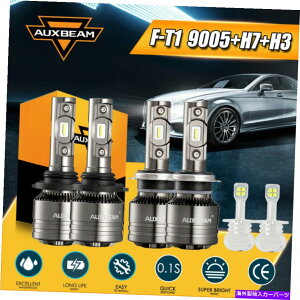 USwbhCg Mazda Protege5 2002-2003̂߂Canbus̃wbhCgH3̖̓d𓱂܂6x Auxbeam 9005 H7 6x AUXBEAM 9005 H7 LED Canbus Headlight H3 Fog Bulb For Mazda Protege5 2002-2003