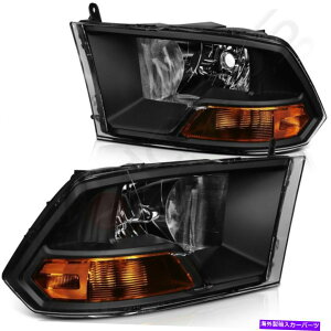 US�w�b�h���C�g 2009-2012�p�w�b�h���C�gDodge RAM 1500�w�b�h�����v�A�Z���u�����C�g�y�A�̌��� Headlights For 2009-2012 Dodge Ram 1500 Headlamp Assembly Light Pair Replacement�y���s�A���i�z