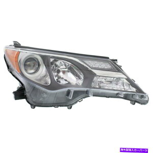 USwbhCg 2013N2014N2014N2014N2014N2014NTOYOTA RAV4{̓NgŉEɌĂ܂ Headlight For 2013 2014 2015 Toyota RAV4 Japan Built Right With Chrome Trim