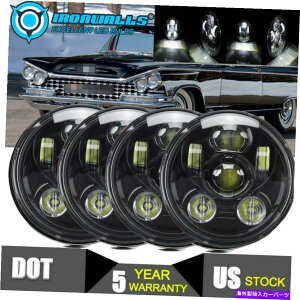 USwbhCg 4X 5.75u5-3 / 4vvWFN^[LEDwbhCgNAtBbgBuick Electra 1959-1961 74-75 4x 5.75" 5-3/4" Projector LED Headlights Clear Fit Buick Electra 1959-1961 74-75