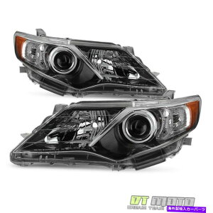 USwbhCg 2012-2014 TOYOTA CAMRY [SEX^C]vWFN^[BLKwbhCgv+E For 2012-2014 Toyota Camry [SE Style] Projector blk Headlights lamps Left+Right