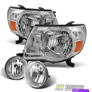USwbhCg 2005-2011g^^R}wbhCg+op[tHOvCgW /XCb`05-11 For 2005-2011 Toyota Tacoma Headlights +Bumper Fog Lamps Lights w/Switch 05-11