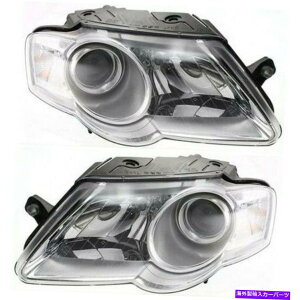 USwbhCg wbhCgwbhvEyAZbg06-10tHNX[QpT[g Headlights Headlamps Left & Right Pair Set NEW for 06-10 Volkswagen Passat