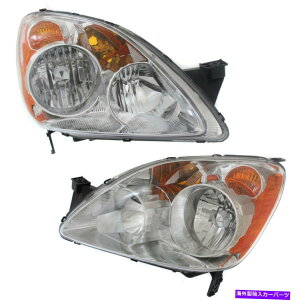 USwbhCg wbhCg2005N2006NHonda CR-V LX SE EXf̍E2s[Xݒ肵܂ Headlight Set For 2005-2006 Honda CR-V LX SE EX Models Left and Right 2Pc