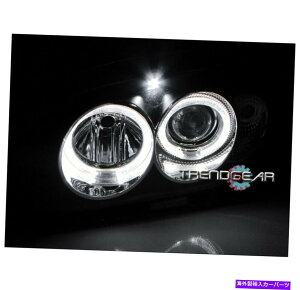 USwbhCg 1993-1998 VWStMK3 / 1995-1999JuIfAn[vWFN^[wbhCgvubN 1993-1998 VW GOLF MK3/1995-1999 CABRIO DUAL HALO PROJECTOR HEADLIGHTS LAMP BLACK