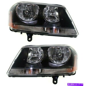 USwbhCg Dodge Avenger Headlightswbhv̌08-14+E Black 08-14 For Dodge Avenger Headlights Headlamps Replacement 08-14 Left+Right