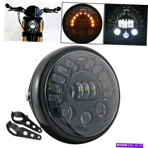 USwbhCg 7 "jo[TI[goCwbhCgLED BMW R1200 R 9̂߂̍[r[v 7" Universal Motorcycle Headlight LED High Low Beam Lamp For BMW R1200 R Nine T