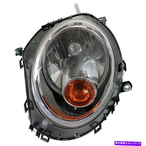 USwbhCg 2007-2015~jN[p[̃wbhCgdJ[pnQ Headlight For 2007-2015 Mini Cooper Left Halogen With Bulb CAPA