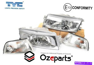 US�w�b�h���C�g Mitsubishi Lancer Ce Sedan 98~03�̂��߂̃y�ALH + RH�i4�j�w�b�h���C�g�R�[�i�[�����v Pair LH+RH (4 pcs) Head Light Corner Lamp For Mitsubishi Lancer CE SEDAN 98~03