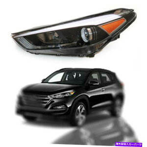 USwbhCg 2017N2017N2017N{̎ԏc[\tgqEwbhCgLED 92101D3150 For 2016 2017 2018 Hyundai Tucson Front Passenger Right Headlight LED 92101D3150