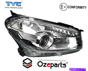 US�w�b�h���C�g Rh RHS�E�w�b�h���C�g�����v�m���L�Z�m���^�C�vJ10 S2 2010~2014 RH RHS Right Head Light Lamp Non Xenon Type For Nissan Dualis J10 s2 2010~2014�y���s�A���i�z