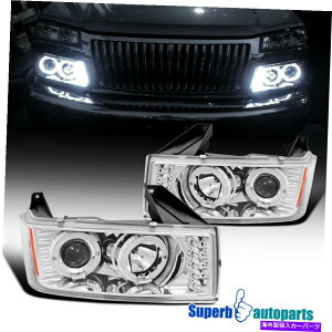USwbhCg 2004-2012 04-12 Chevy Colorado GMCLjIn[vWFN^[wbhCgLED`[u For 2004-2012 04-12 Chevy Colorado GMC Canyon Halo Projector Headlights LED Tube