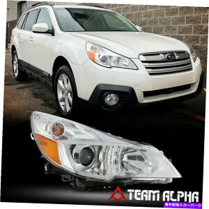 US�w�b�h���C�g �t�B�b�g2010-2014���K�V�[/�A�E�g�o�b�N[Rh Passenger Side] Chrome Projector�w�b�h���C�g�����v Fits 2010-2014 Legacy/Outback[RH Passenger Side]Chrome Projector Headlight Lamp�y���s�A���i�z