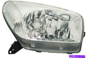 USwbhCg g^RAV4 II 00-03 TYCp̃NAN[dグEH4wbhCg Clear Chrome finish Right side H4 headlight for Toyota RAV4 II 00-03 TYC