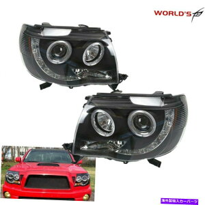 USwbhCg g^^R}2005-2011vi[Xi[nQLED̂߂̃vWFN^wbhCg Projector Headlights For Toyota Tacoma 2005-2011 Pre Runner X Runner Halogen LED