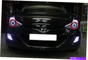 USwbhCg Hyundai 2011-2013 Elantrâ߂̃tgwbhCgAWFC̕\ʔLEDLbg Front Head Light Angeleye Surface Emitting LED Kit for Hyundai 2011-2013 Elantra