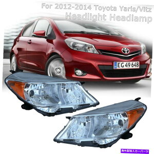 USwbhCg g^EX/ Vitz 2012 2013 2013 2014nb`obNX[NwbhCgwbhv Fits For Toyota Yaris/Vitz 2012 2013 2014 Hatchback Smoke Headlights Headlamps