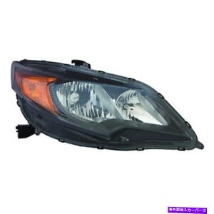 USヘッドライト ヘッドライト高品質Capa旅客サイドフィット2014-2015ホンダシビッククーペ Headlight High Quality CAPA Passenger Side Fits 2014-2015 Honda Civic Coupe