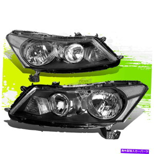 USwbhCg 08-12z_AR[h4D CP̂߂̍wbhvwbhCgNAR[i[̃TCh}[N BLACK HEADLAMP HEAD LIGHT CLEAR CORNER SIDE MARK FOR 08-12 HONDA ACCORD 4D CP