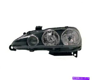 US�w�b�h���C�g Alfa Romeo 147 2006 2006 2007 - VP856L�N���A�K���X�u���b�NLHD Left Headlight for Alfa Romeo 147 2005 2006 2007- VP856L Clear Glass Black LHD