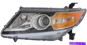 USwbhCg 14-17z_IfbZĈ߂̍hCo[wbhCgwbhv Left Driver Headlight Head Lamp for 14-17 Honda Odyssey