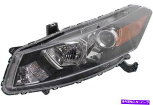 USヘッドライト 08-12ホンダアコードのための左ドライバーヘッドライトヘッドランプ Left Driver Headlight Head Lamp for 08-12 Honda Accord