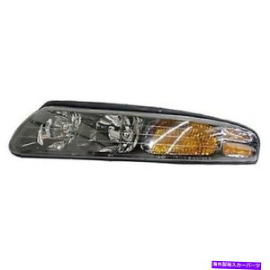 USwbhCg 2000N - 2004N̉^]̃|eBAbN{lXlOʂ̃wbhCgAZu for 2000 - 2004 driver side Pontiac Bonneville Front Headlight Assembly