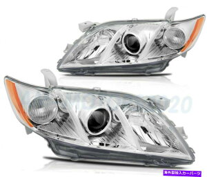 USwbhCg g^J[2007-2009hCo[+Ȃ̃wbhCgAZu Headlight Assembly For Toyota Camry 2007-2009 Driver + Passenger Sides