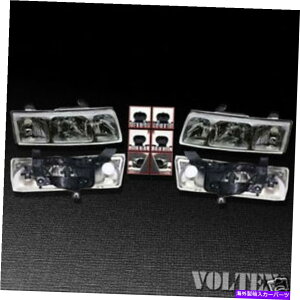 US�w�b�h���C�g 2002-2004 2�̃w�b�h���C�g�����v�̓����ȃ����Y�̃n���Q��LH RH�̃y�A��Saturn Vue�Z�b�g 2002-2004 Saturn Vue Set of 2 Headlight Lamp Clear lens Halogen LH RH Pair�y���s�A���i�z