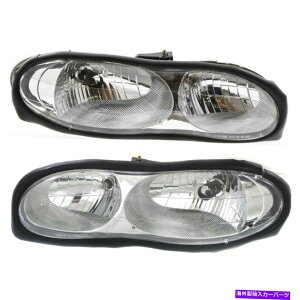 USwbhCg Headlight 98-2002V{[J}̂߂̃V{[J}̂߂̃Zbg2pc Headlight Set For 98-2002 Chevrolet Camaro Left and Right With Bulb 2Pc