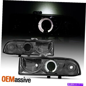 USwbhCg tBbg98-04 Chevy S10 Blazer Smoke HalovWFN^[wbhCg/E Fits 98-04 Chevy S10 Blazer Smoke Halo Projector Headlights Left/Right