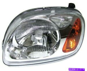 US�w�b�h���C�g ���Y�}�C�N��00-03�̂��߂̑O�ʍ����̃N���A�w�b�h���C�g�̑O�� front left side clear headlight front light for Nissan Micra 00-03�y���s�A���i�z