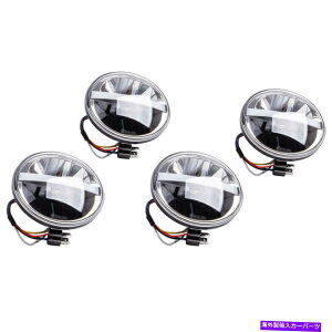 USwbhCg 4PCS 5-3 / 4 5.75C`Projector LED DRLwbhCg64-70V[v 4pcs 5-3/4 5.75" Projector LED DRL Headlights For Chevelle 64-70 Sealed Lamp