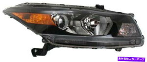 USヘッドライト 2008-2012ホンダアコードのための右助手席側ヘッドライトヘッドランプ Right Passenger Side Headlight Head Lamp for 2008-2012 Honda Accord